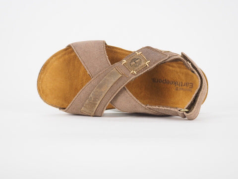 Unisex Timberland Stnybrk 4273R Brown Leather Casual Summer Kids Walking Sandals