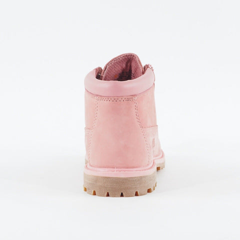 Womens Timberland Nellie Chukka A14QW Dusty Pink Leather Lace Up Walking Boots