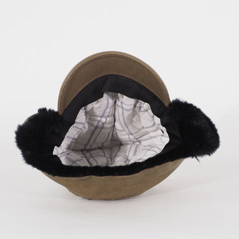 Adults Ben Sherman Plectrum Cotton Khaki Winter Casual Over The Ears Hat 