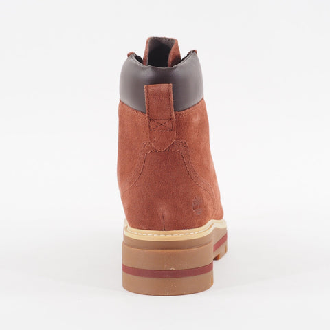 Womens Timberland Cheyenne Valley A2JX3 Medium Brown Suede Mid Lace Up Boots