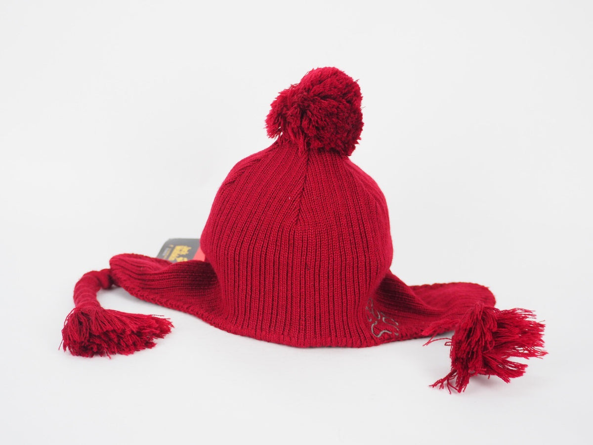 New Jack Wolfskin Womens Stormlock Rope Hat 19249 Winter Bobble Hat