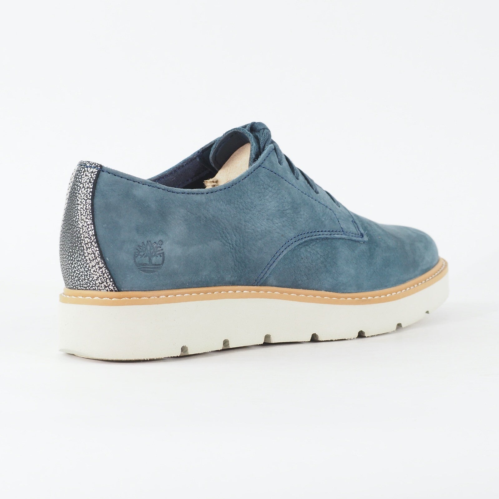 Womens Timberland Kenniston Ox A19EP Dark Teal Leather Lace Smart Casual Shoes