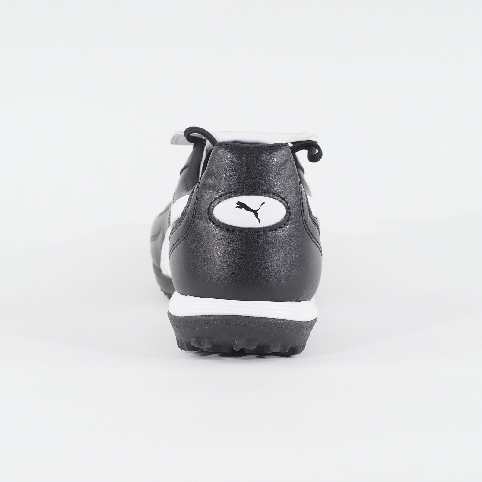 Mens Puma King Cup Leather Astro Black White Football Boots