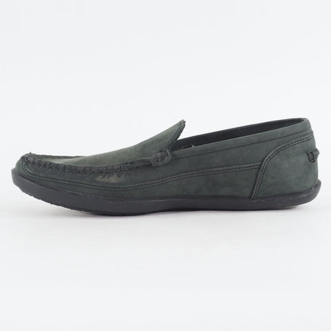 Mens Timberland Odelay A13JA Midnight Green Nubuck Slip On Casual Loafer Shoes