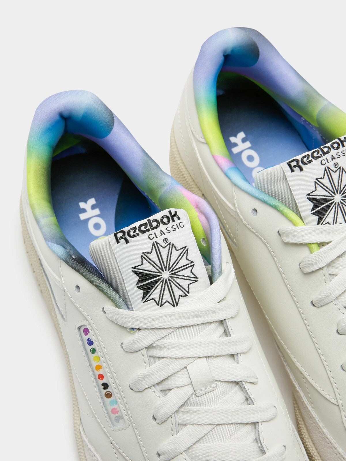 Unisex Reebok Club C 85 Leather Cream ID9425 Casual Walking Lace Up Trainers