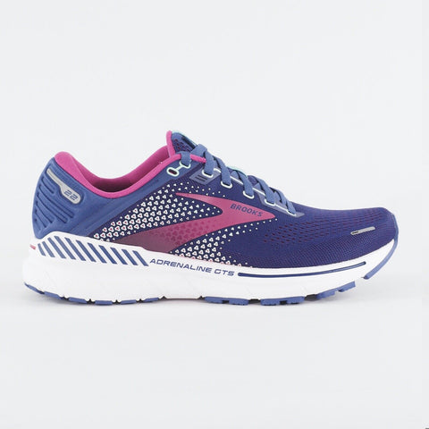 Womens Brooks GTS 22 B Navy 120353 1B 403 Mesh Running Walking Sports Trainers 
