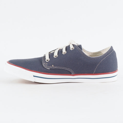 Mens Timberland EK Hook Camp 4 Eyed 5259A Navy Canvas Lace Up Low Casual Shoes