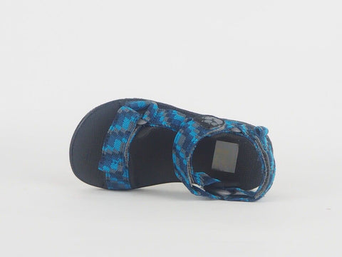 Boys Jack Wolfskin Seven Seas 2 Blue Synthetic Walking Strap Sandals