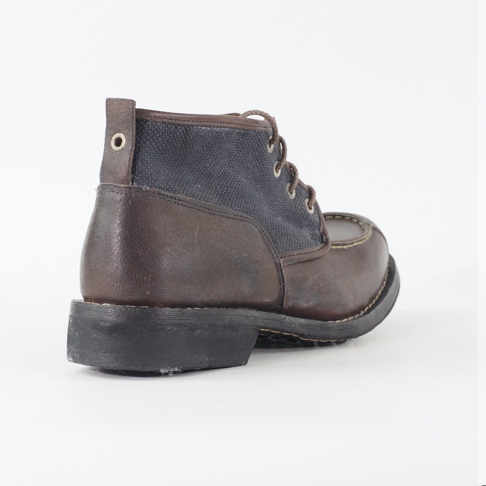 Mens Timberland Colrain Chukka 89568 Plum / Navy Leather Lace Up Casual Boots