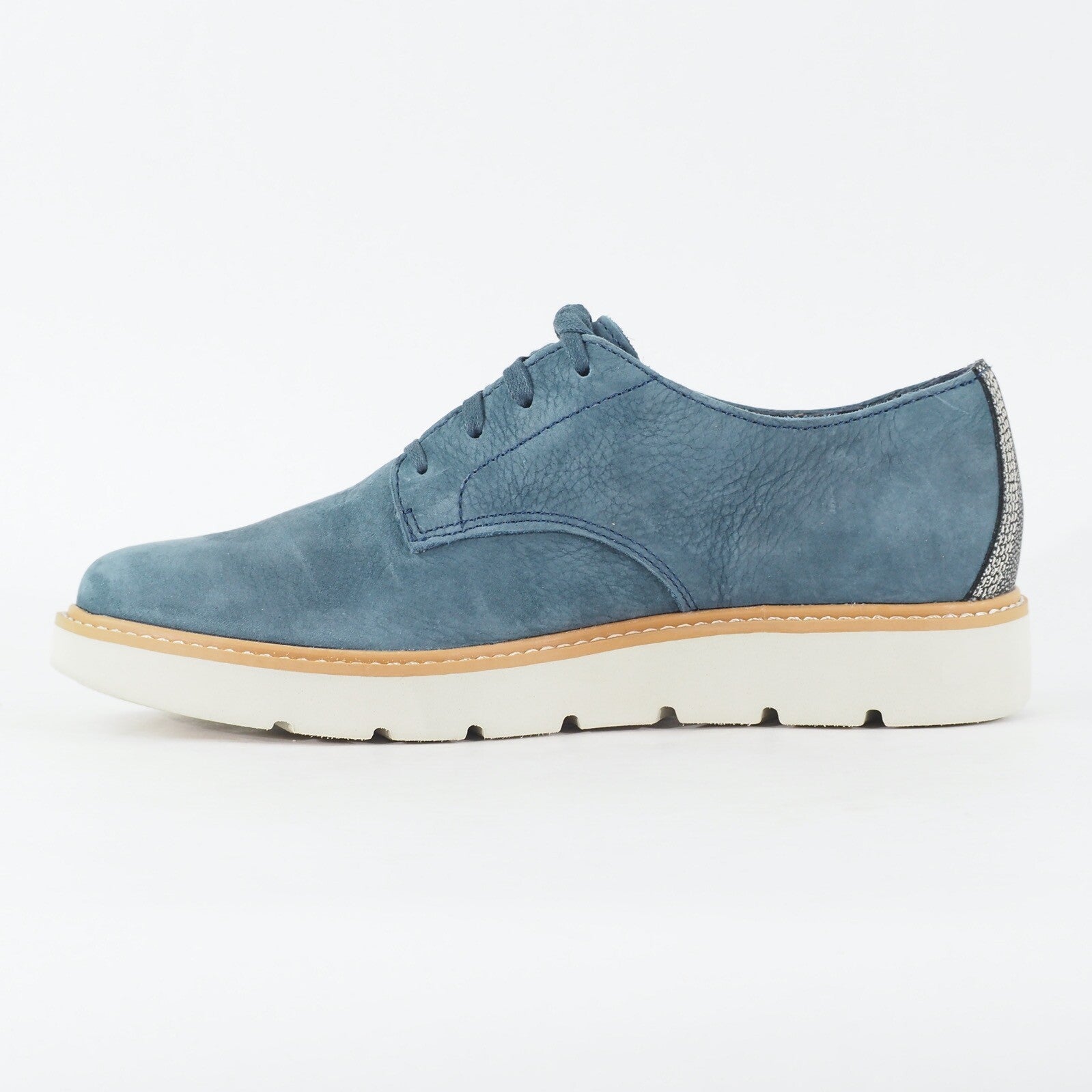 Womens Timberland Kenniston Ox A19EP Dark Teal Leather Lace Smart Casual Shoes