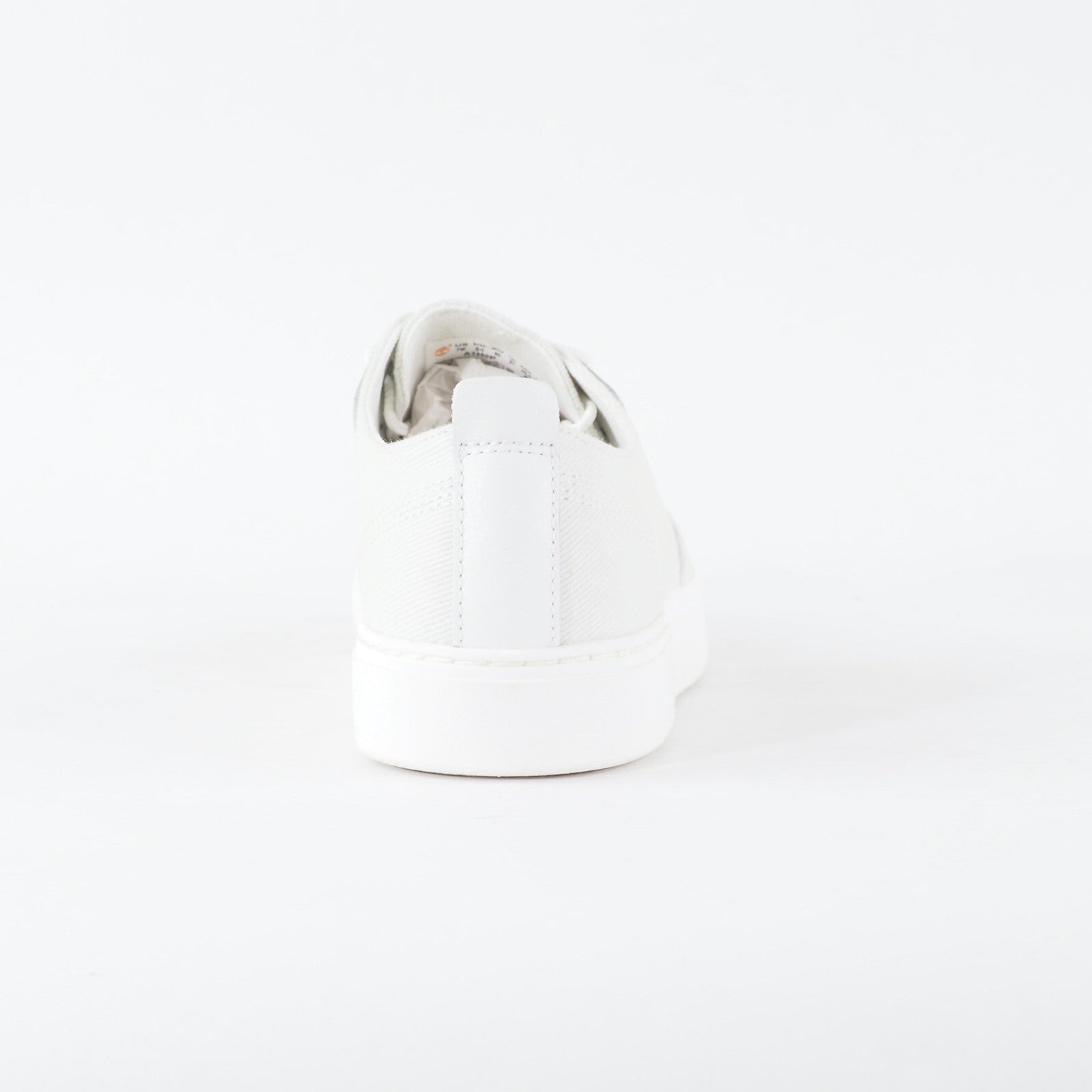 Mens Timberland Amherst A1H9P Paper White Canvas Lace Up Low Top Casual Shoes