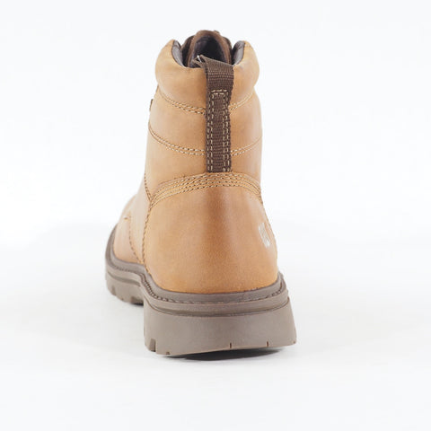 Mens Caterpillar Practitioner Mid P725844 Dark Beige Leather Walking Boots 