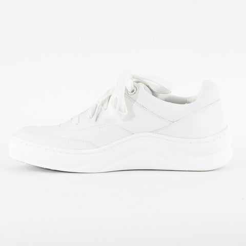 Womens Timberland Ruby Ann A2124 White Leather Lace Up Casual Sneakers
