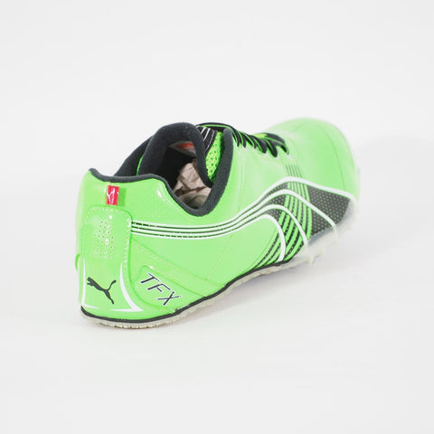 Mens Puma Complete TFX Sprint 3 185198 01 Green Lace Up Running Sports Shoes 