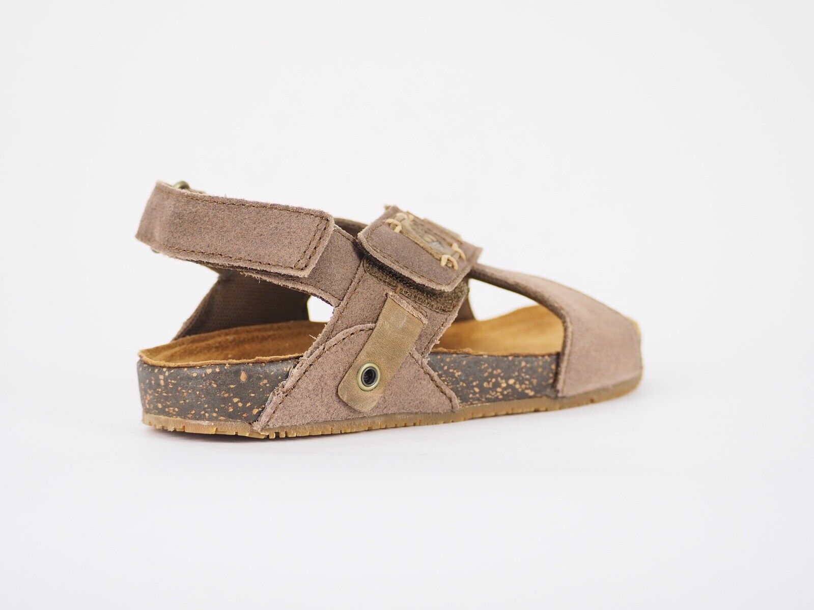 Unisex Timberland Stnybrk 4273R Brown Leather Casual Summer Kids Walking Sandals