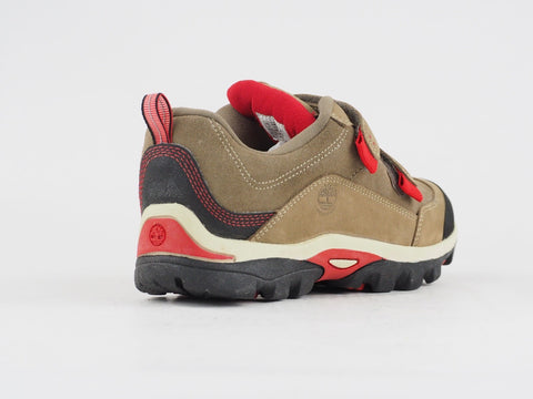 Juniors Timberland Hypetrail 59928 Beige Leather Walking Hiking Waterproof Shoes