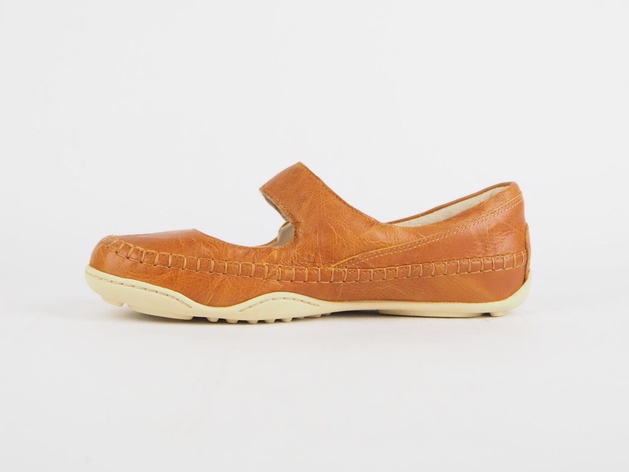 Womens Timberland Bayden MJ 42624W Tan Leather Ladies Flat Sandals