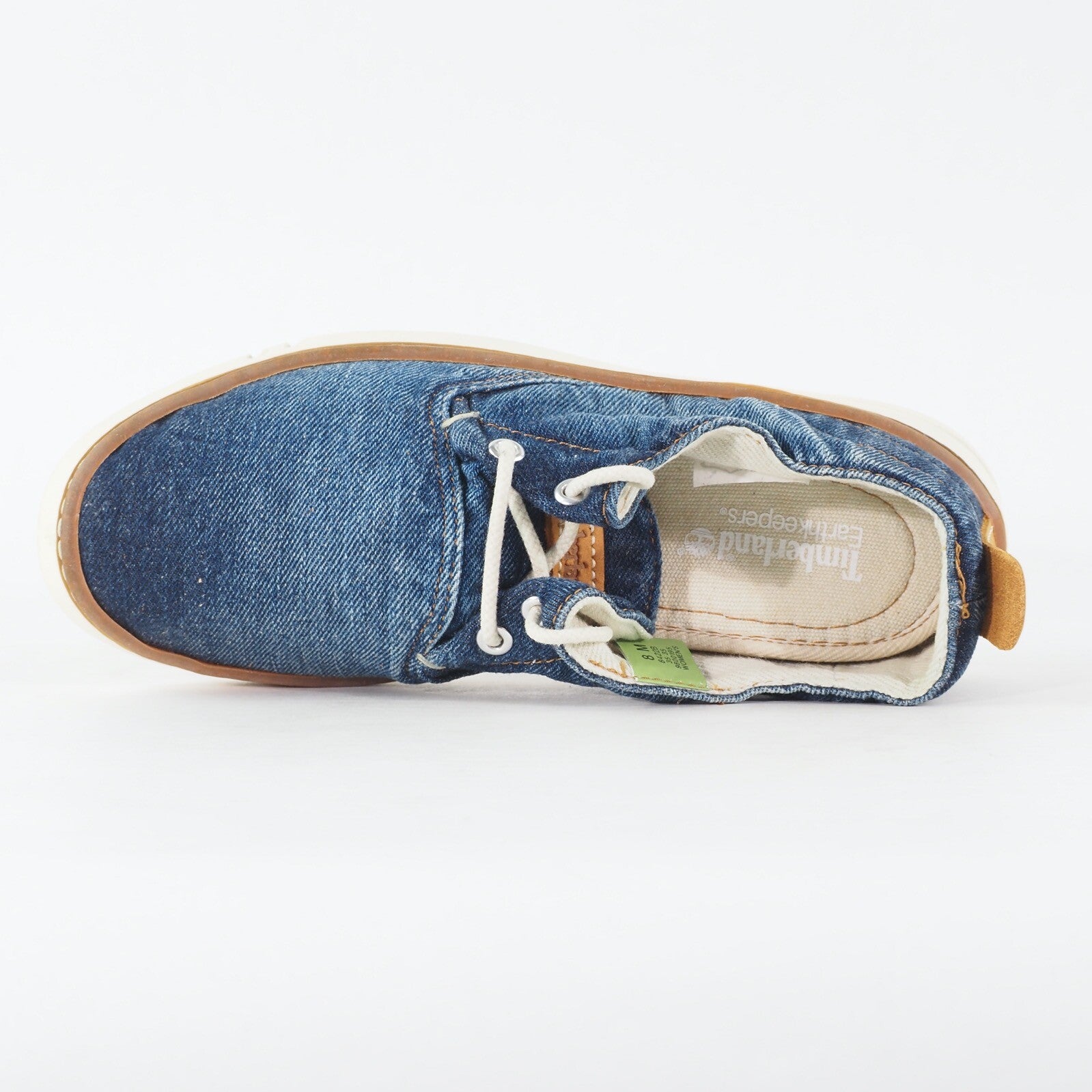 Womens Timberland Hookset Ox 8422B Dark Blue Denim Lace Up Casual Everyday Shoes