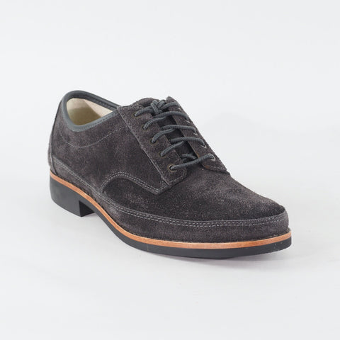Mens Timberland Abington Oxford 81569 Dark Grey Leather Lace Up Formal Shoes