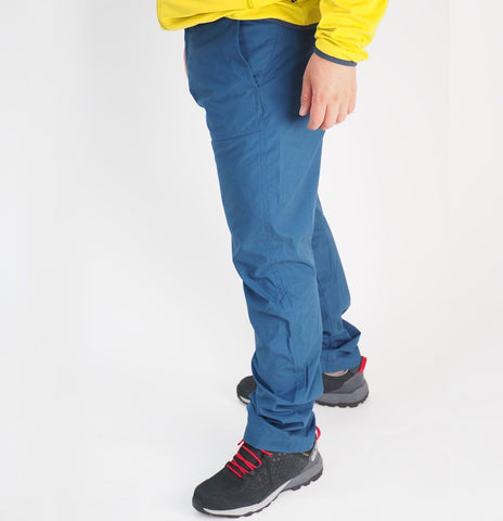 Mens Jack Wolfskin Chino 1502451 Dark Teal Warm Windproof Hiking Trousers