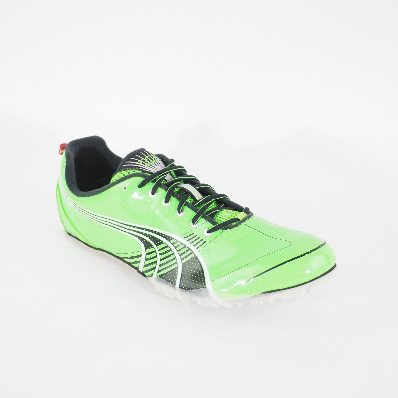Mens Puma Complete TFX Sprint 3 185198 01 Green Lace Up Running Sports Shoes 