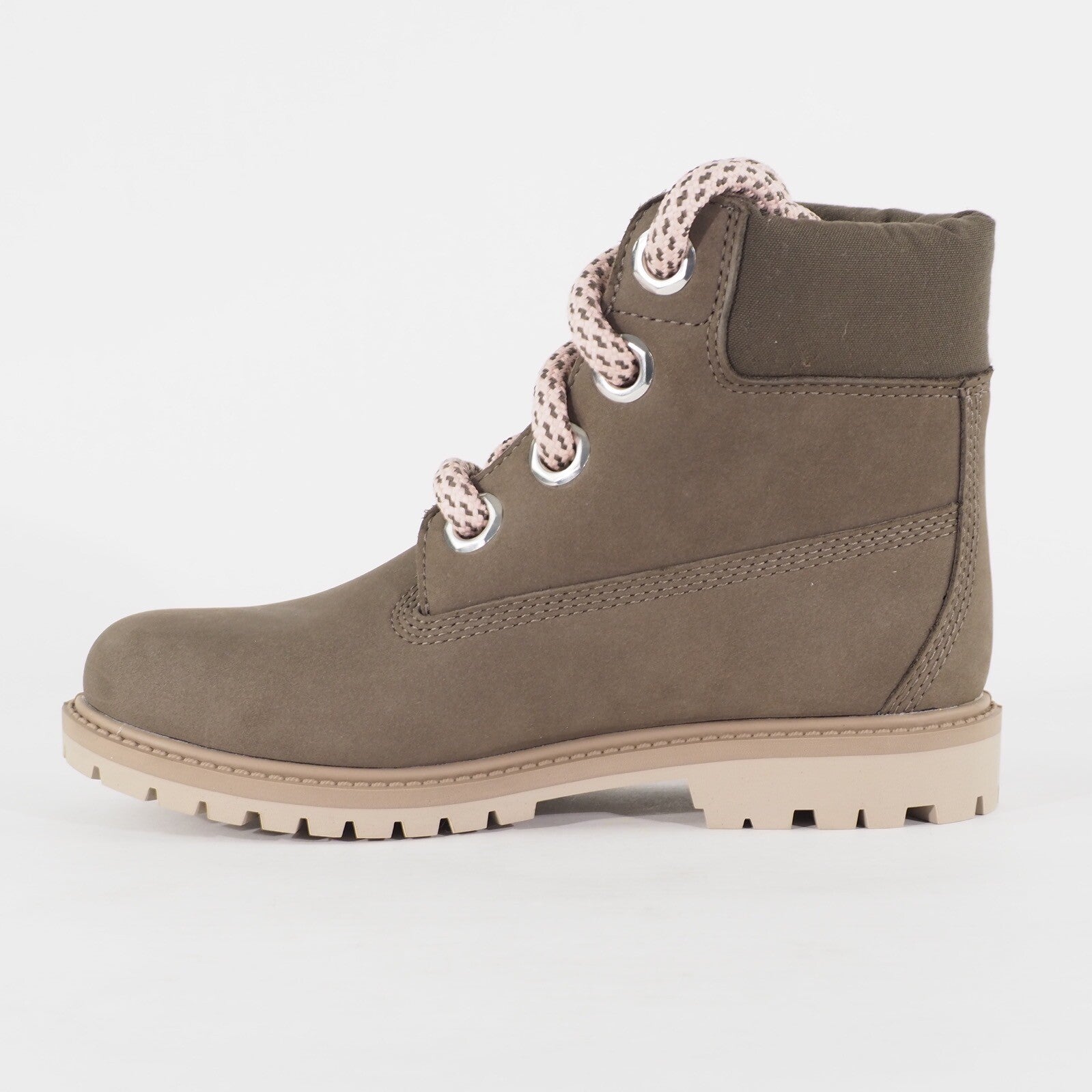 Womens Timberland Heritage 6 Inch A2J5N Leather Lace Up Waterproof Walking Boots