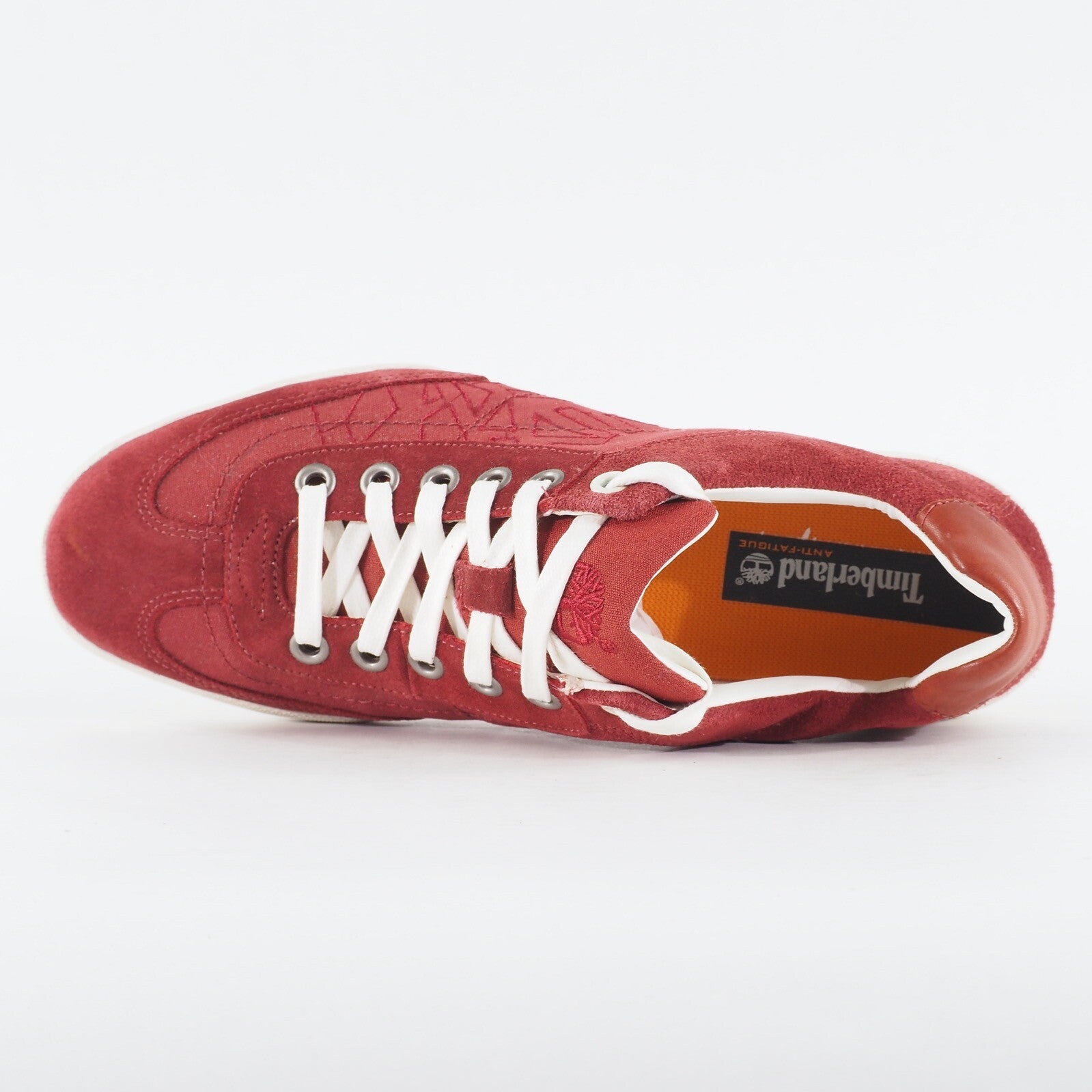 Mens Timberland Casco Bay Ox 65188 Burgundy  Lace Up Low Top Casual Canvas Shoes