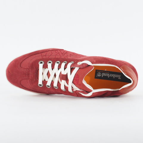 Mens Timberland Casco Bay Ox 65188 Burgundy  Lace Up Low Top Casual Canvas Shoes