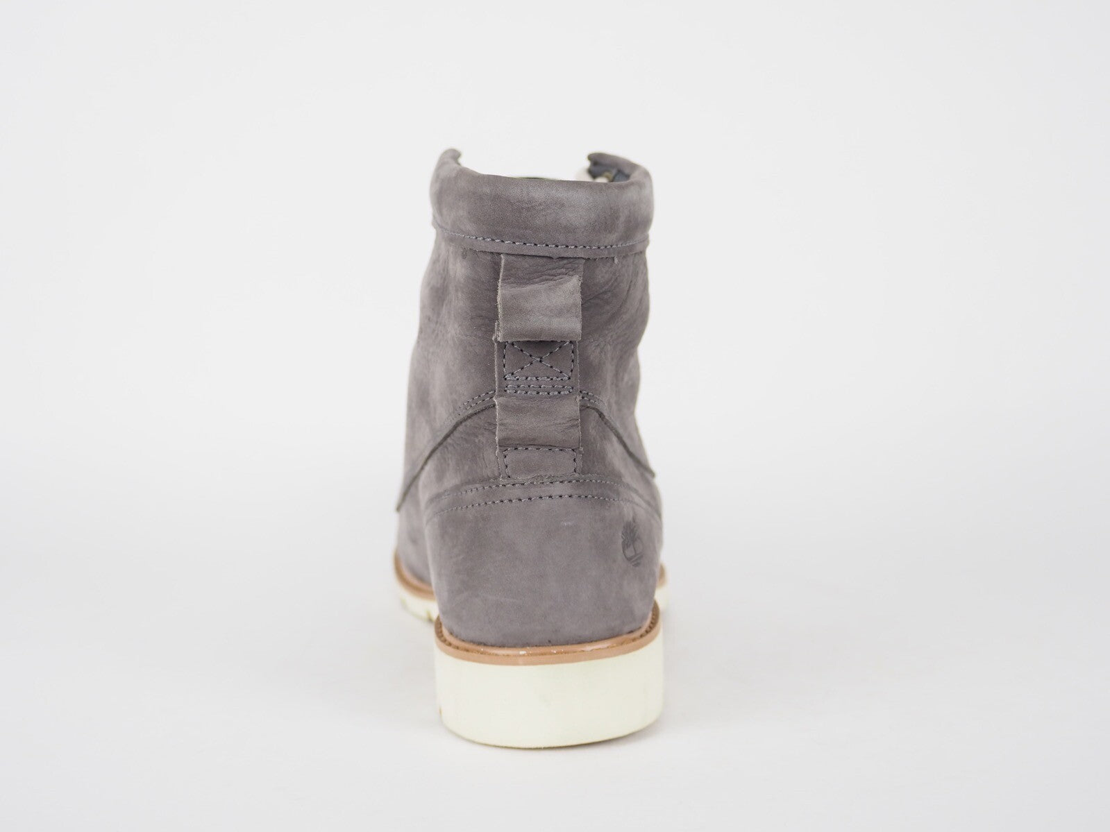 Womens Timberland Bramhall A11K1 Grey Leather Lace Up Casual Warm Chukka Boots