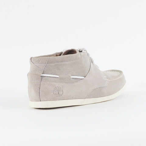 Mens Timberland Earthkeepers 6467R Light Grey Leather Lace Chukka Casual Boots