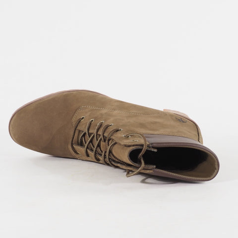 Womens Timberland 6 Inch Premium A1TMV Brown Leather Lace Casual Walking Boots