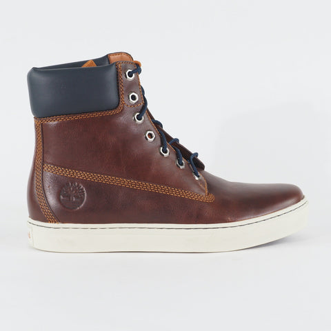 Mens Timberland 2.0 Cup Sole 6 Inch Tan Leather Lace Up Casual Walking Boots