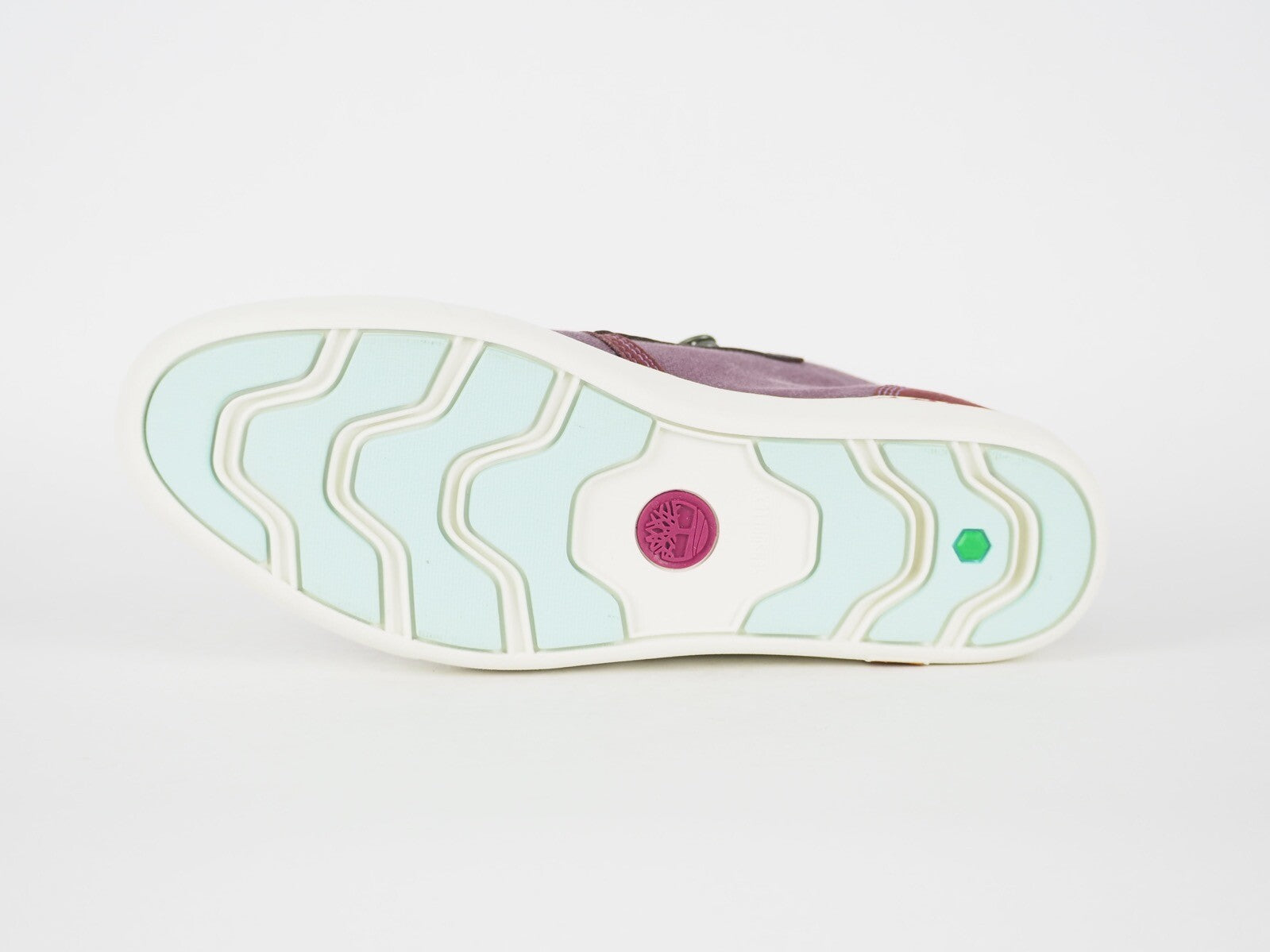 Womens Timberland Amherst A16WX Grape Wine Leather Casual Trainers Chukka Boots