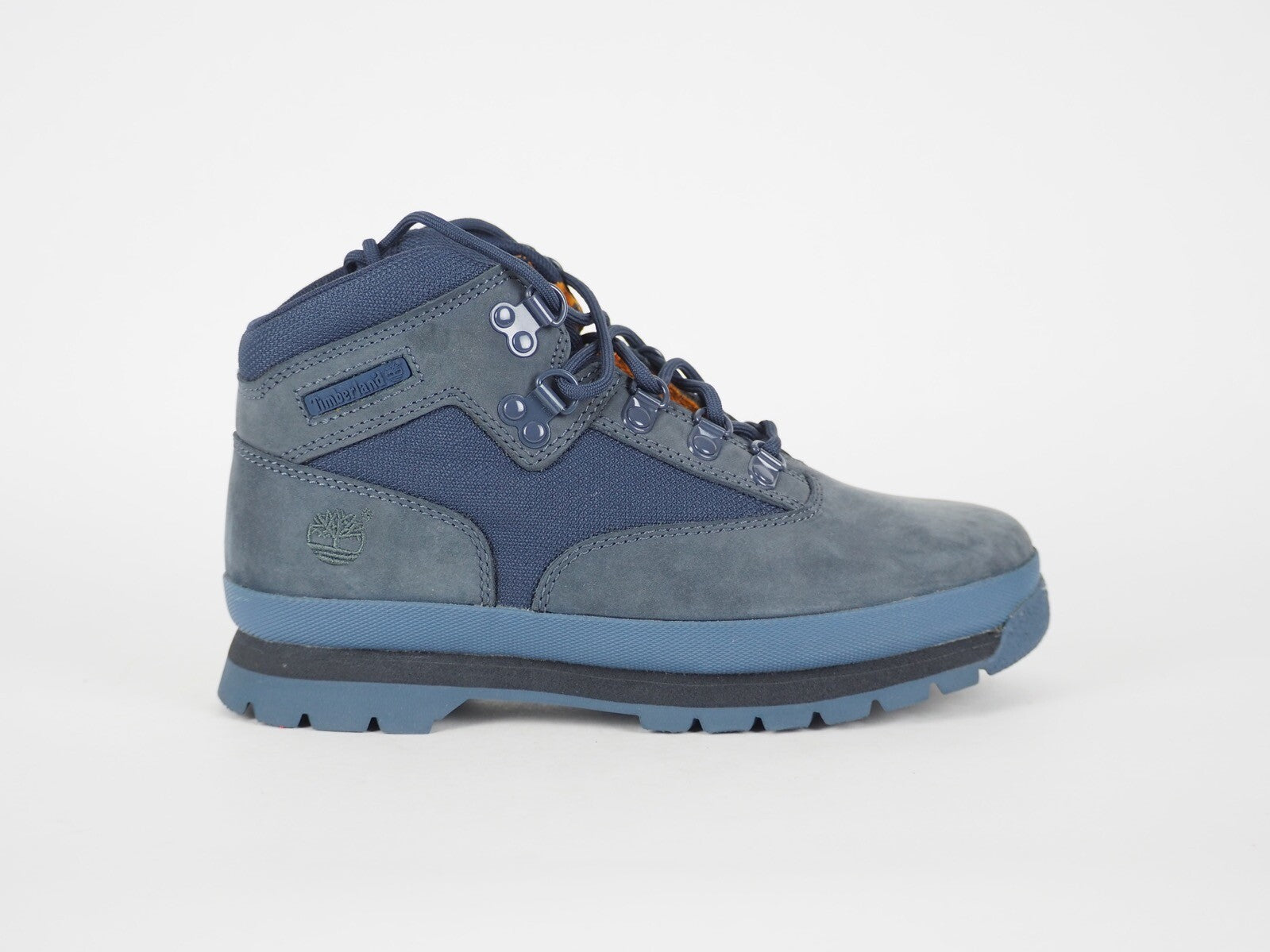 Juniors Timberland Euro Hiker A1718 Blue Leather Walking Hiking Chukka Boots