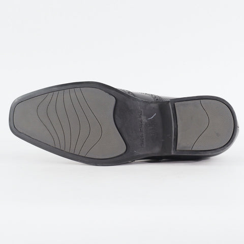 Mens Hush Puppies Griffin Maddow HM01239-001 Black Leather Lace Up Formal Shoes