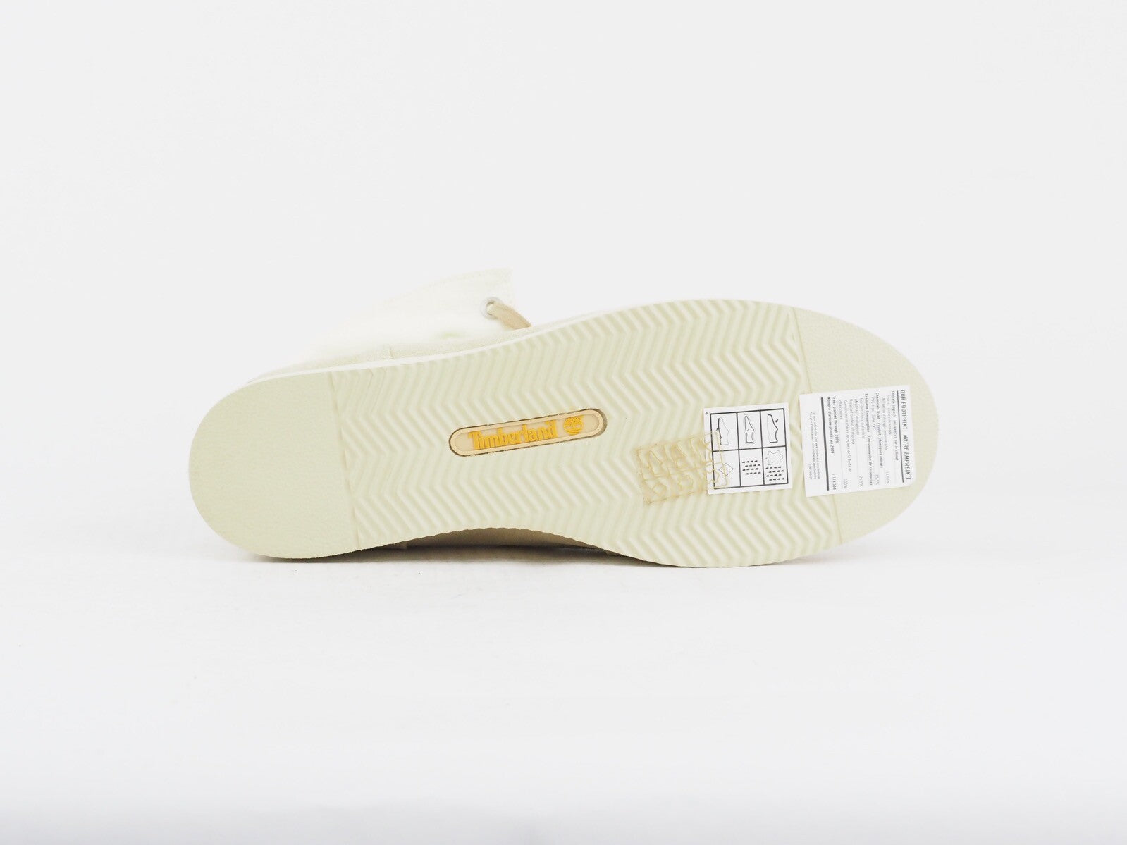 Womens Timberland Brattle Fold Down 26696 Beige Lace Up Leather Casual Boots