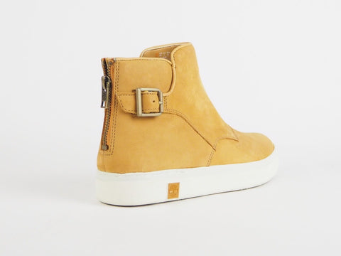 Womens Timberland Amherst Chelsea A18U8 Wheat Leather Slip On Chelsea Boots