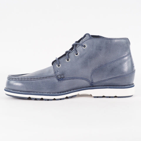 Mens Timberland Brewstah Deconstruct A16HI Blue Leather Lace Up Casual Boots
