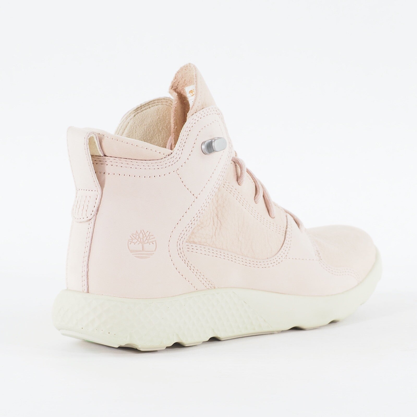 Womens Timberland Flyfoam Hiker A1JHY Light Pink Leather High Top Casual Shoes