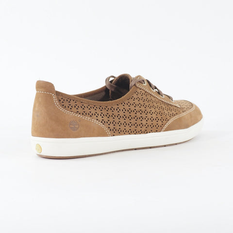Womens Timberland EK Northport Ox 3966R Medium Brown Leather Lace Casual Shoes