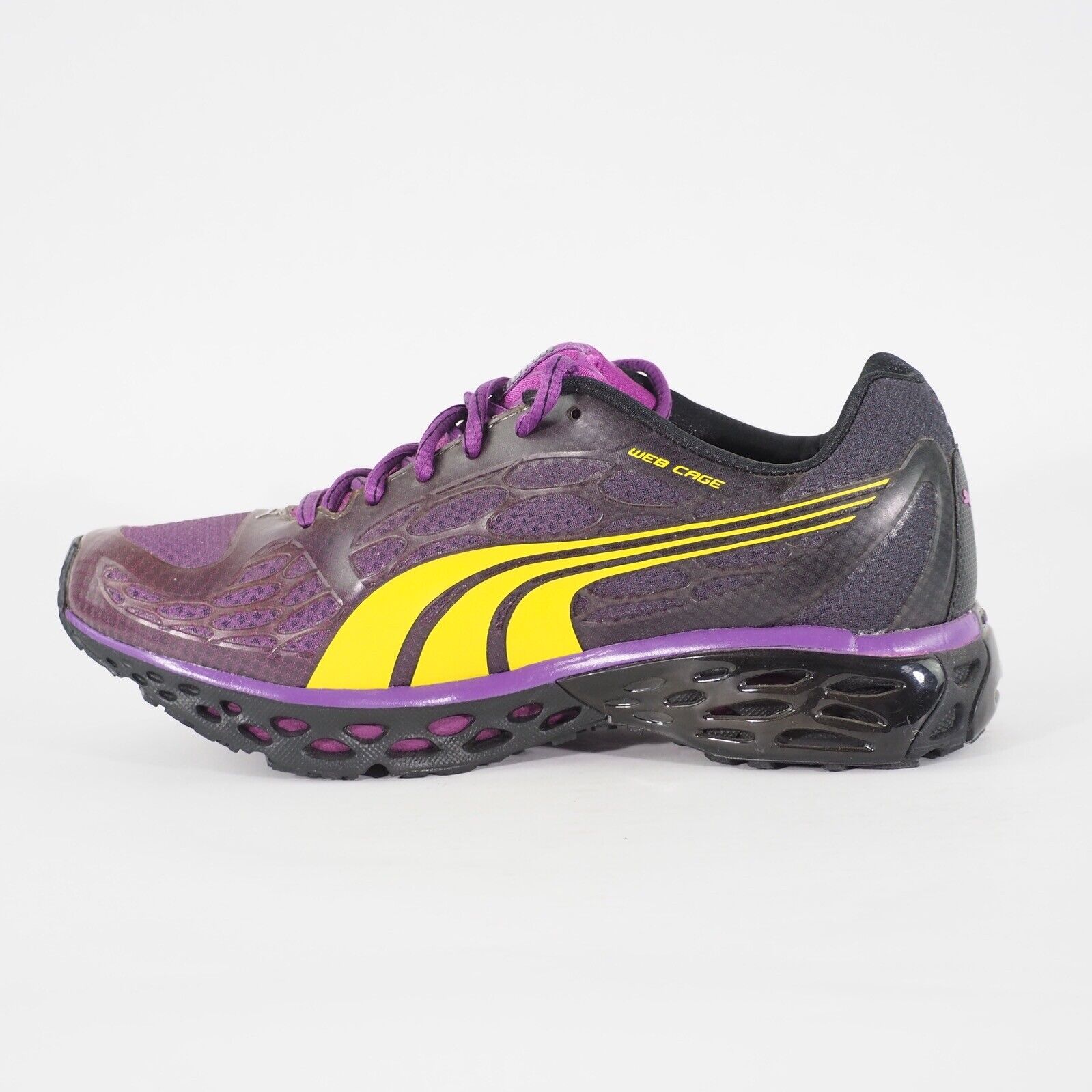 Womens Puma Biowed Elite V2 186907 02 Purple Lace Running Walking Ladies Shoes 