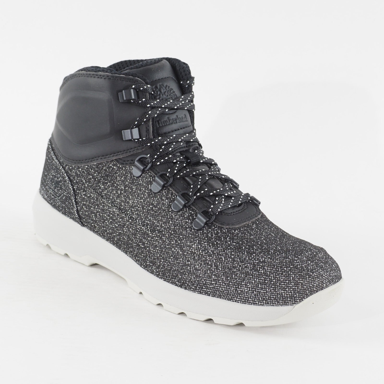 Mens Timberland Westford Emboss A1822 Grey Fabric Casual Mid Chukka Boots