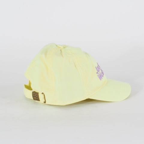 Kids Jack Wolfskin Baseball Cap 1901011 Organic Cotton Yellow Casual Hat