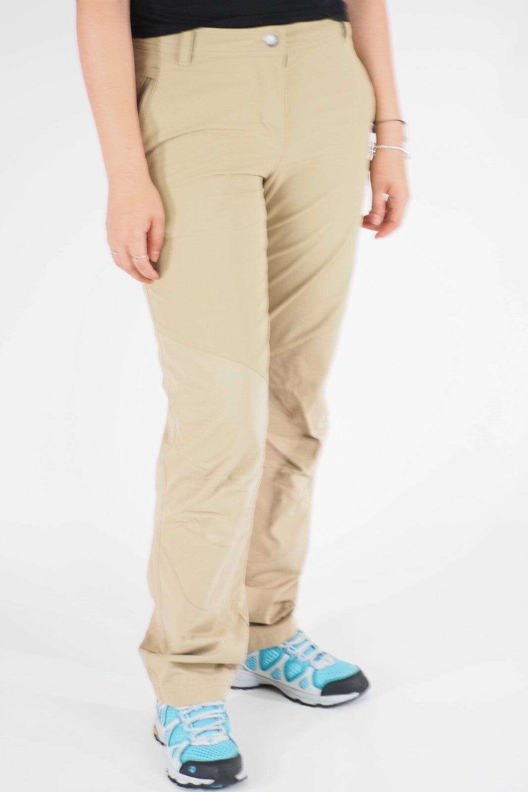 Womens Jack Wolfskin Drake 5014291 Sand Dune Warm Windproof Hiking Trousers