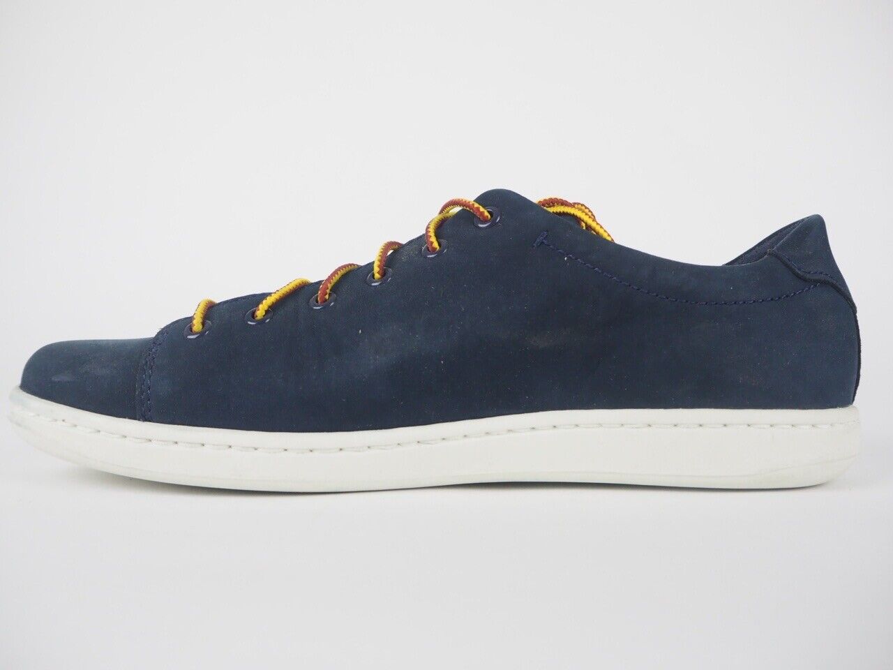 Mens Timberland Court Side Oxford A1GJ2 Navy Leather Lace Up Trainers