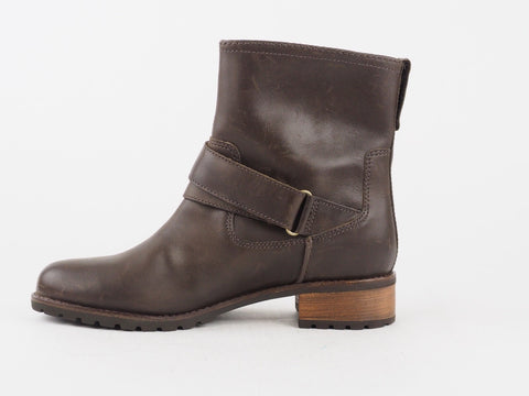 Womens Timberland Earthkeepers 4696 Tan Leather Casual Shoes Ankle Boots