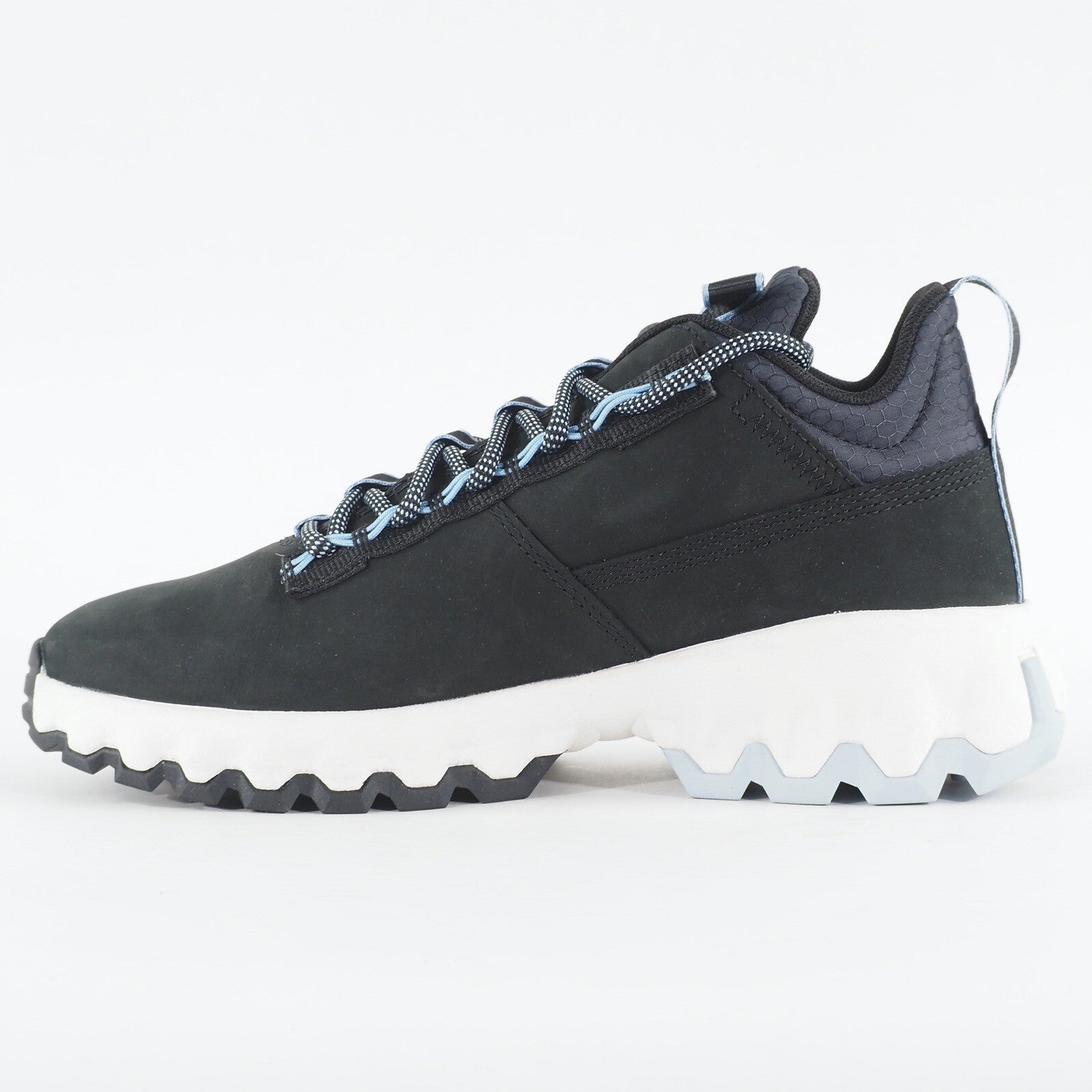 Womens Timberland TBL Edge Low A2G6C Black Nubuck Leather Lace Up Casual Shoes