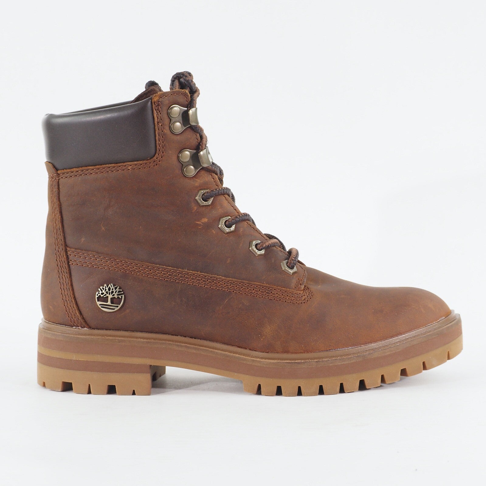 Womens Timberland London Square A28T2 Medium Brown Lace up Casual Walking Boots