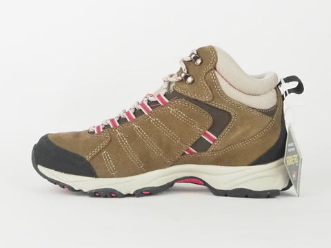 Timberland Ilton Mid 7600A Brown Leather Lace Up Hiker Walking Hiking Boots