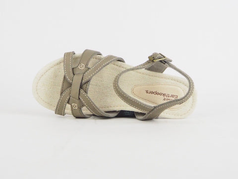 Womens Timberland Earthkeepers Narragansett 8059R Beige Leather Out Door Sandals